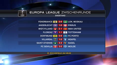 europa league results|europaliga ergebnisse.